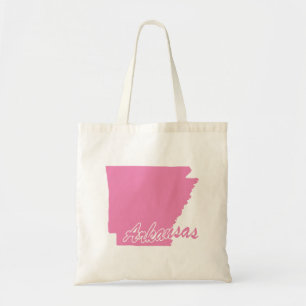 Bolsa Tote Saco De Tote De Forma Do Estado Do Arkansas