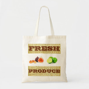 Bolsa Tote Saco de tote de Fruta do Produto Fresco Personaliz