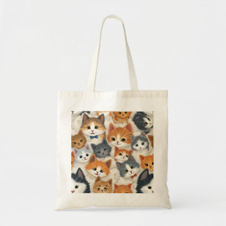 Bolsa Tote saco de tote de gato