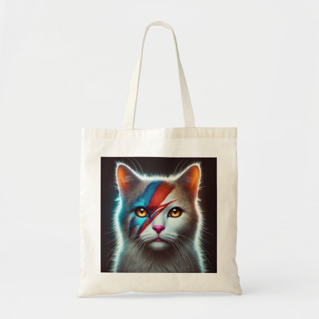 Bolsa Tote Saco de tote de gato bonito! (Frente)