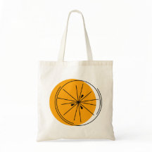 Saco de tote de laranja Citrus