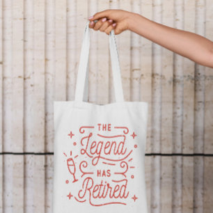 Bolsa Tote Saco de Tote de Letreção de Celebração de Apos