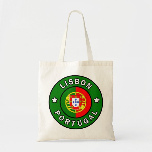 Bolsa Tote Saco de tote de Lisboa Portugal (Frente)