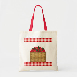 Bolsa Tote Saco de Tote de Morango