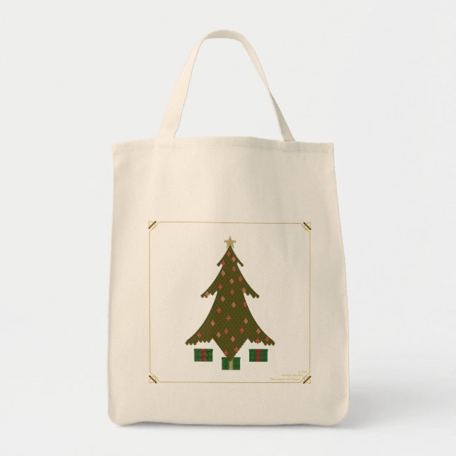 Bolsa Tote Saco de Tote de Natal Incluso (Frente)