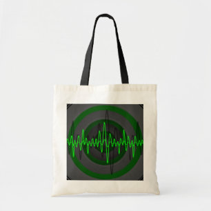 Bolsa Tote Saco de tote de orçamento verde escuro