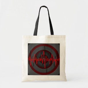 Bolsa Tote Saco de tote de orçamento vermelho escuro