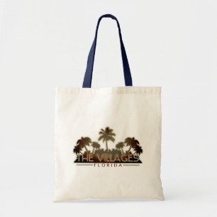 Bolsa Tote Saco de tote de palma da Flórida Villages