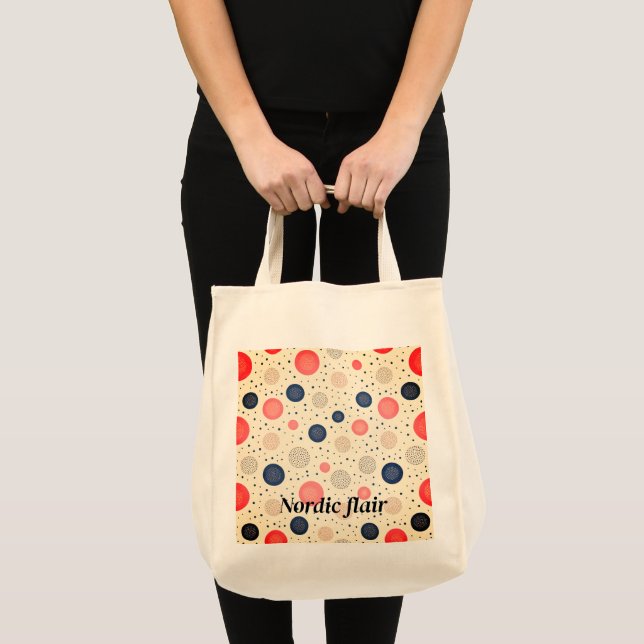 Bolsa Tote Saco de Tote de Ponto Pop da Candy (Frente (produto))
