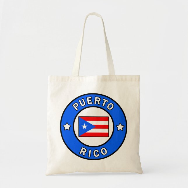 Bolsa Tote Saco de tote de Porto Rico (Frente)