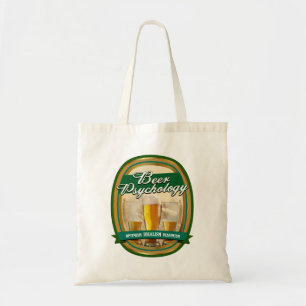 Bolsa Tote Saco de Tote de Psicologia da Cerveja