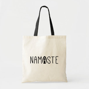 Bolsa Tote Saco de Tote de Saudação do Moderno Namaste