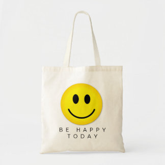 Bolsa Tote saco de tote de smiley face