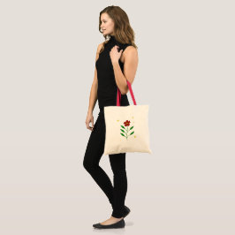 Bolsa Tote saco de tote de starburst floral mínimo