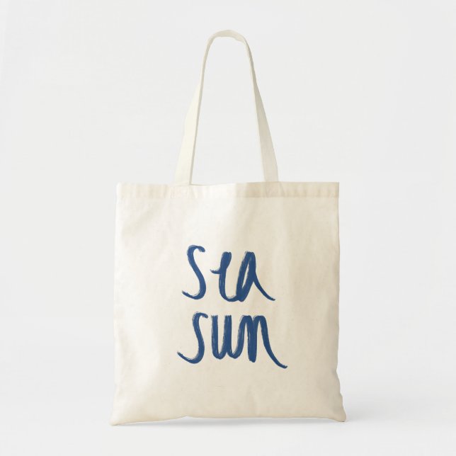 Bolsa Tote Saco de Tote de Verão e de Sol Cute (Frente)