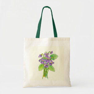 Bolsa Tote Saco de Tote de Violetas Selvagens