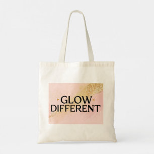 Bolsa Tote Saco de Tote Diferente Brilhante - Cotação Dourada