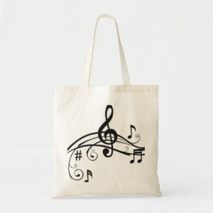 BOLSA TOTE **SACO DE TOTE DO AMANHÃ DE MÚSICA**
