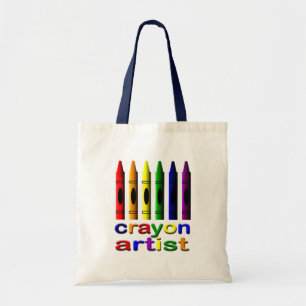 Bolsa Tote Saco de Tote do Artista Crayon