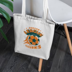 Bolsa Tote Saco de Tote do Esporte da Liga do Futebol