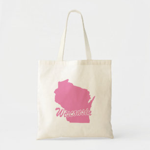 Bolsa Tote Saco De Tote Do Estado De Wisconsin