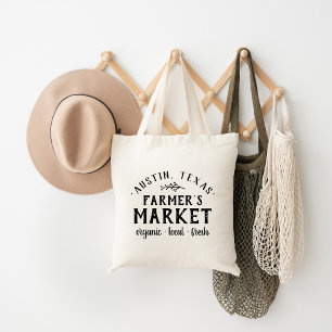 Bolsa Tote Saco de Tote do Farmer Personalizado