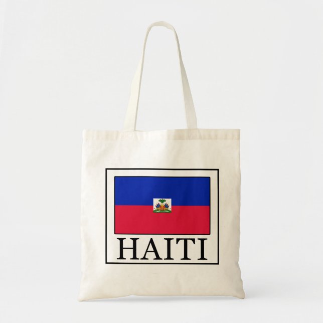 Bolsa Tote Saco de tote do Haiti (Frente)