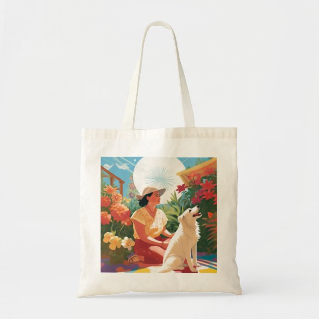Bolsa Tote Saco de Tote do Jardim Mexicano-Americano (Frente)