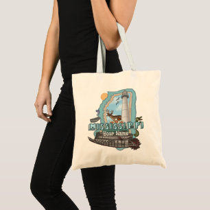 Bolsa Tote Saco de tote do Mississippi