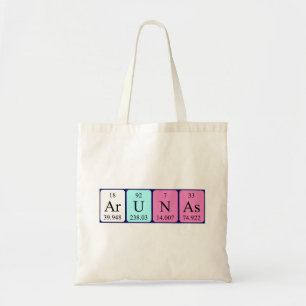 Bolsa Tote Saco de tote do nome periódico da mesa Arunas