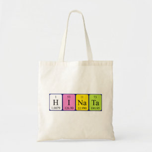 Bolsa Tote Saco de tote do nome periódico da mesa Hinata