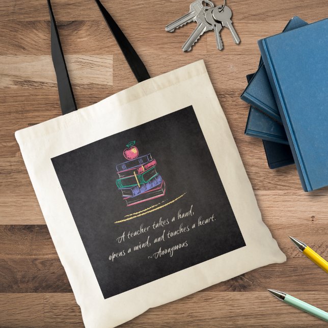 Bolsa Tote Saco de Tote do Professor Inspirativo (Criador carregado)