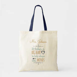 Bolsa Tote Saco de Tote do Professor Personalizado