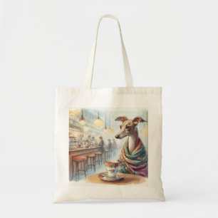 Bolsa Tote Saco de tote do tempo do chá do Greyhound