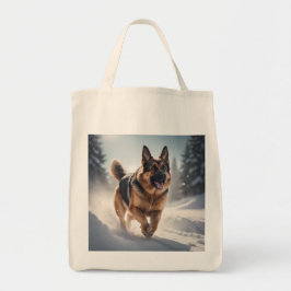 Bolsa Tote Saco de Tote Elegante do german shepherd