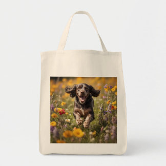 Bolsa Tote Saco de Tote Elegante Elegante do Cocker Spaniel