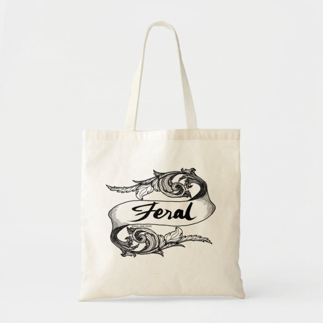 Bolsa Tote Saco de Tote Feral (Frente)
