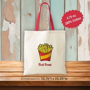 Bolsa Tote Saco de Tote francês Fries