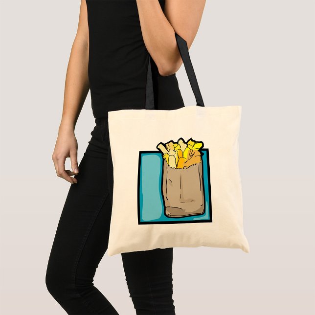 Bolsa Tote Saco de Tote francês Fries (Criador carregado)