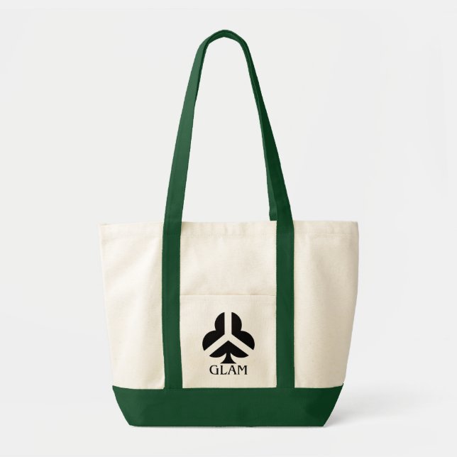 Bolsa Tote Saco de Tote gráfico de tendências com design excl (Frente)