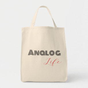 Bolsa Tote Saco de tote moderno   vida analógica