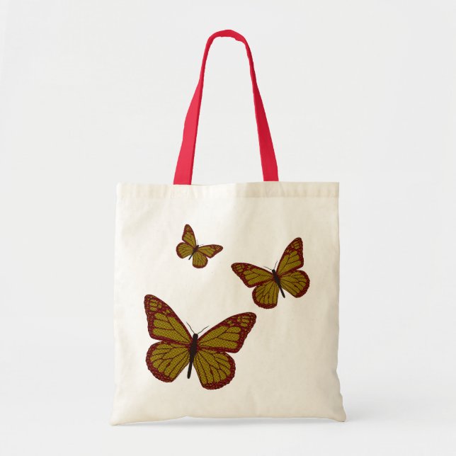 Bolsa Tote Saco de Tote Monarca Chinês (Frente)