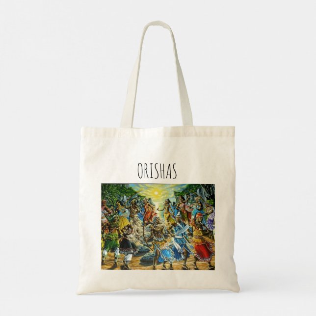 Bolsa Tote Saco de Tote ORISHAS (Verso)