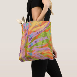 Bolsa Tote Saco de tote/saco de yoga. saco de ioga abstrato