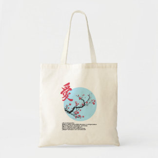 Bolsa Tote Saco de Tote Sakura do Flor Japonês
