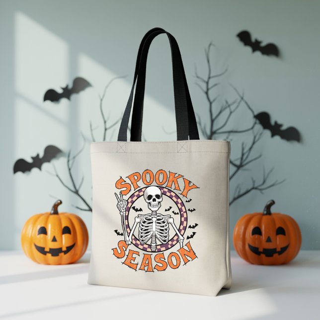 Bolsa Tote Saco de Tote, Trick ou Treat Bag para ela (Criador carregado)