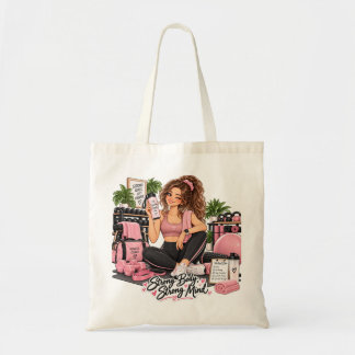 Bolsa Tote Saco de Treino Corporal e Mental Forte