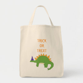 Bolsa Tote Saco de Trick ou Treat do Stegosaurus do Assistent