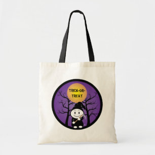 Bolsa Tote Saco de Trick ou Treat Kid Bonito