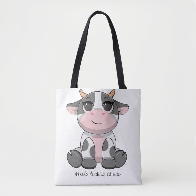 Bolsa Tote Saco de vaca (Frente)